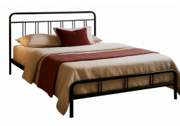 Кровать Рейк 140х200 черная (143x)