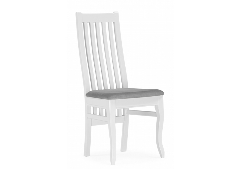 Стул деревянный Арлет белый / tenerife stone (45x55x102). 