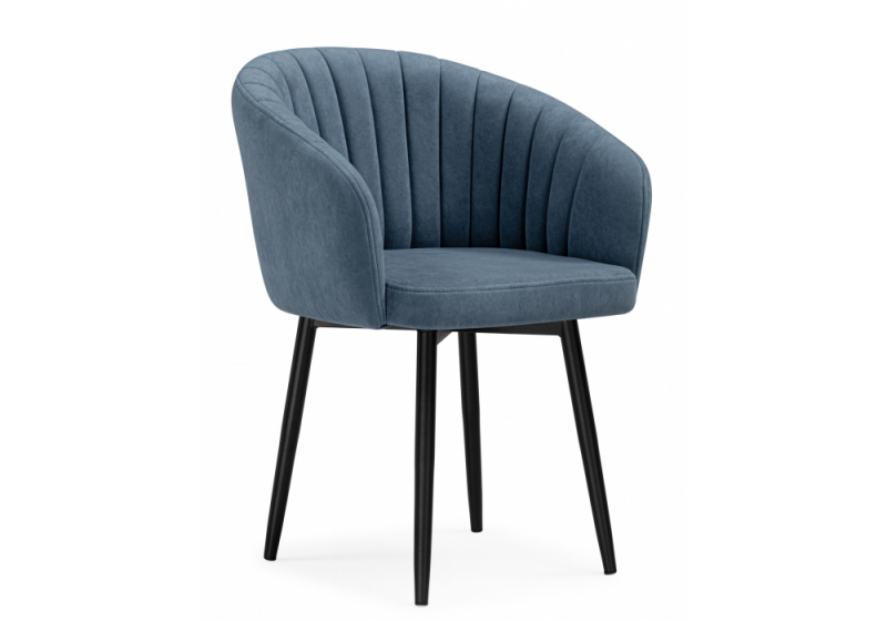 Стул на металлокаркасе Моншау marseille 30 данс / черный (60x53x83). 